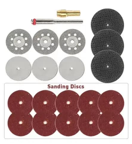 Disques de coupe pour accessoires Dremel, Mini perceuse, disque de meulage, têtes d'outils de gravur