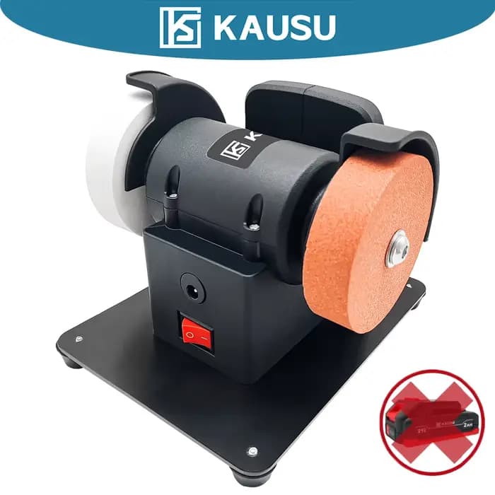 Makita – Mini meuleuse à double roue, roues à mailles 100/120, 21V/60W, outil d'affûtage Compact san