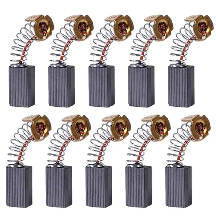 Brosses en carbone 6x10x15mm, 10 pièces, pour raboteuse CB104 CB106 CB116, pour scies circulaires, s