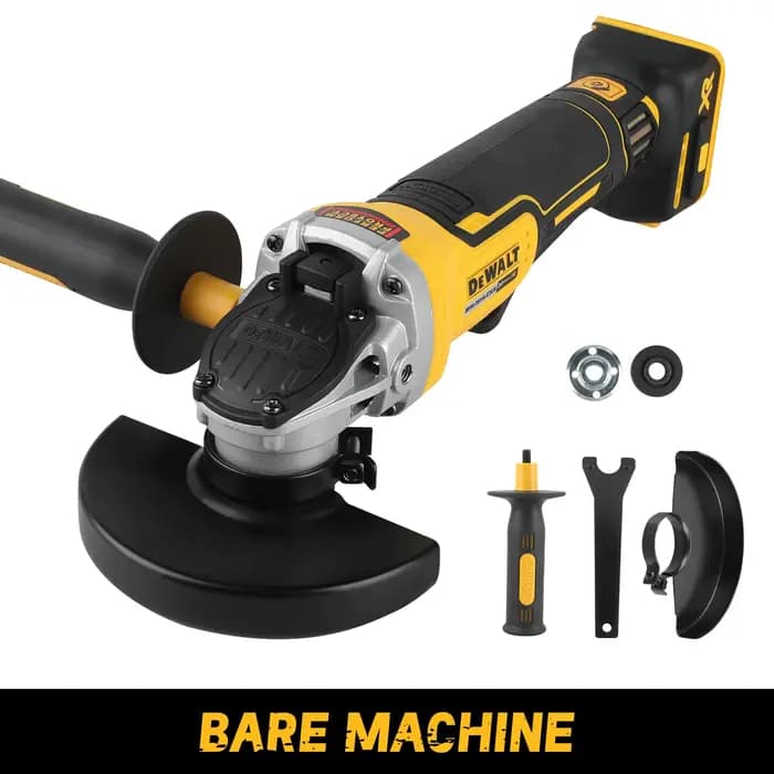 Meuleuse d'angle sans fil DEWALT DCG406 20V MAX XR, 125 mm, sans batterie ni chargeur - Machine effi