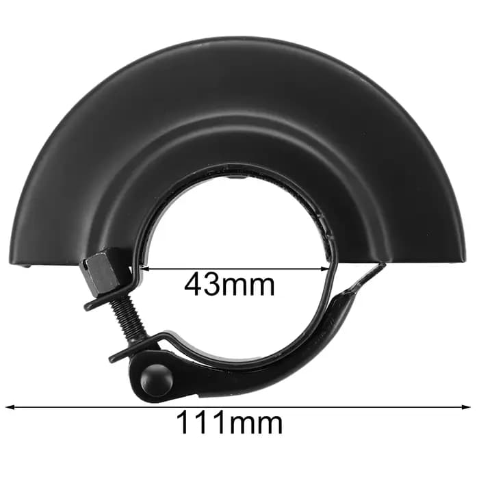 Couvercle de sécurité pour meuleuse d'angle 100/115/125mm, couvercle de Protection pour disque de me