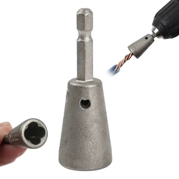 Outil de torsion de fils rapide pour électriciens, connecteur de câbles torsadés universel pour perc