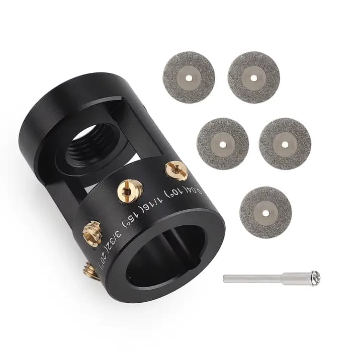 Meuleuse d'électrodes en tungstène pour soudage TIG, outil de meulage multi-angles et à trou horizon
