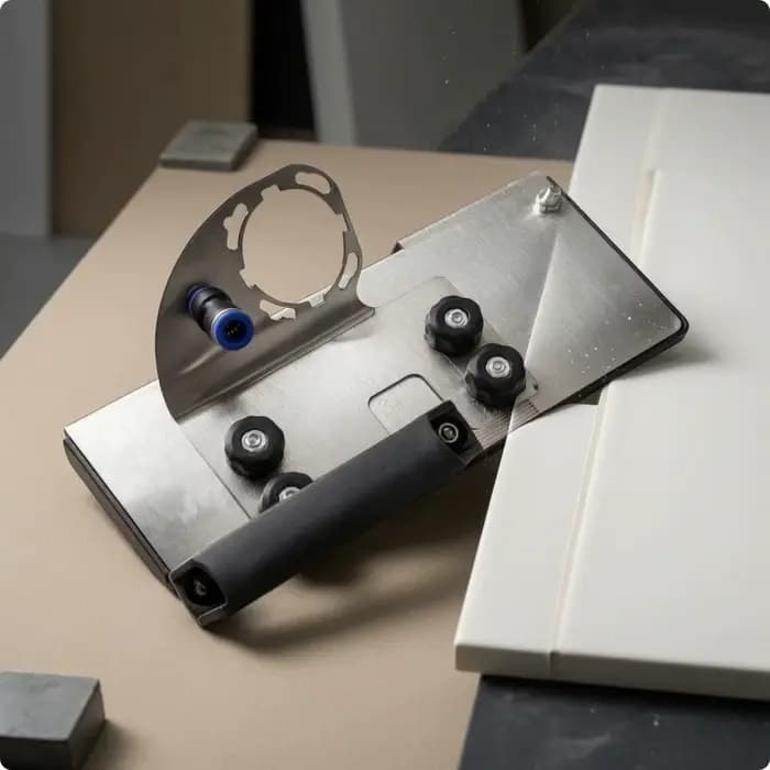 Outil de chanfreinage pour meuleuse d'angle, outil de chanfreinage guidé pour carreaux, coupe-carrea
