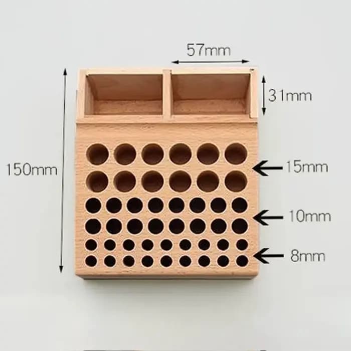 Support de rangement pour outils de travail manuel, porte-outil polyvalent en bois, bricolage, sculp