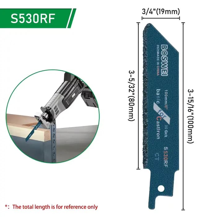 LAVIE lame de scie sauteuse 100/150/225/300mm 30 grains lames de scie sauteuse alternative diamant p