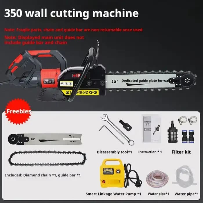 Coupe-mur électrique pour béton 5000W