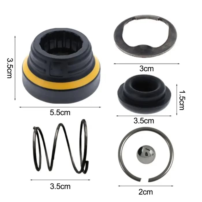 Kit de réparation d'assemblage de mandrin de perceuse à percussion SDS NA076561 N850185 DCH263 DCH253 DCH273 DCH274 DCH364 pour des performances optimales