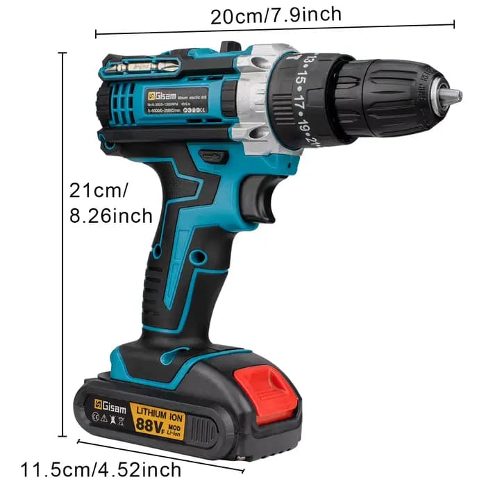 Perceuse sans fil 21V, tournevis électrique