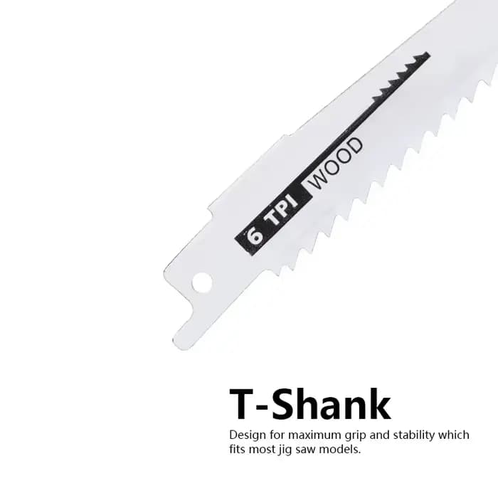 Hamton – lames de sabre 6 "6TPI