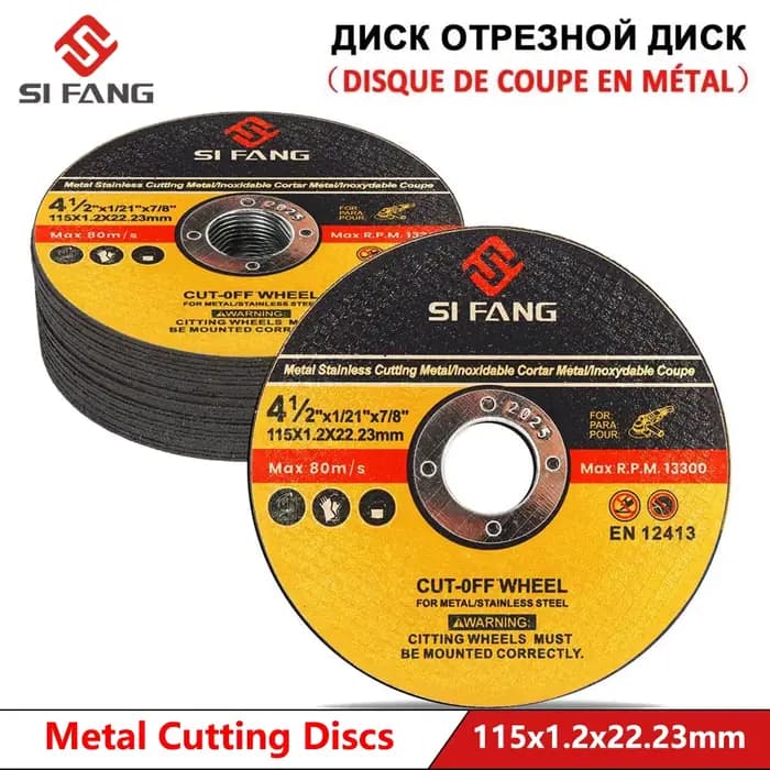 Disque de coupe en métal pour meuleuse d'angle électrique