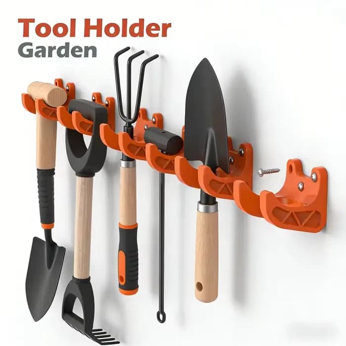 Support à outils mural avec vis (1 à 4 pièces) pour l'extérieur