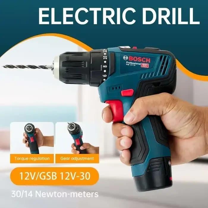 Perceuse électrique Bosch-GSB 12V-30 Professional