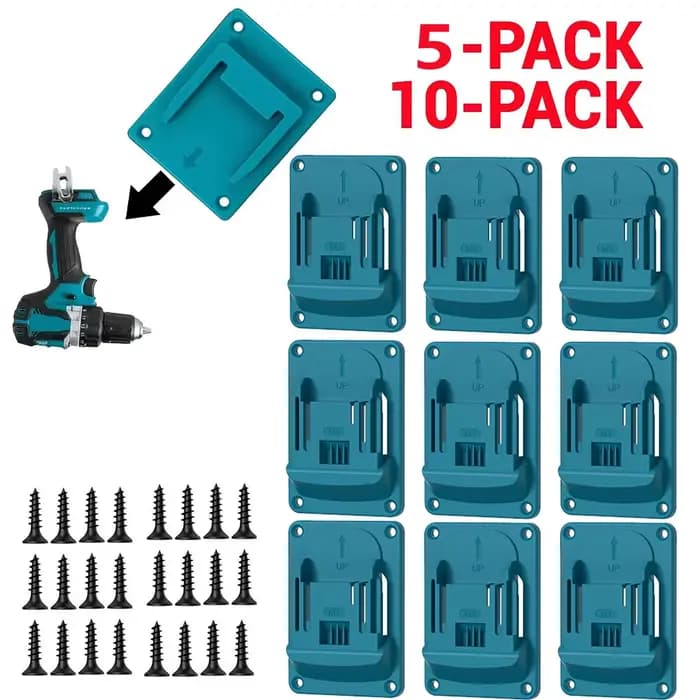 Support mural de rangement pour outils Makita 18V et Bosch 18V