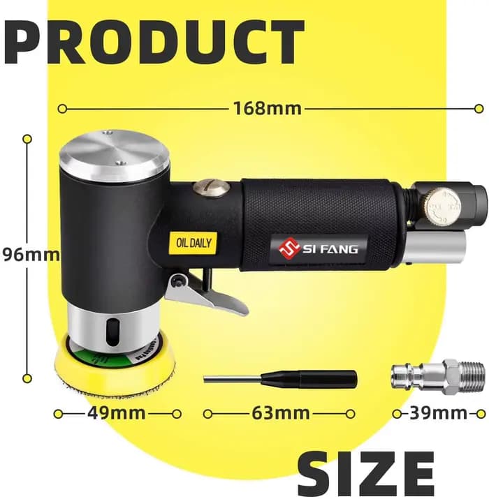 Mini ponceuse pneumatique orbitale 2'' 3''