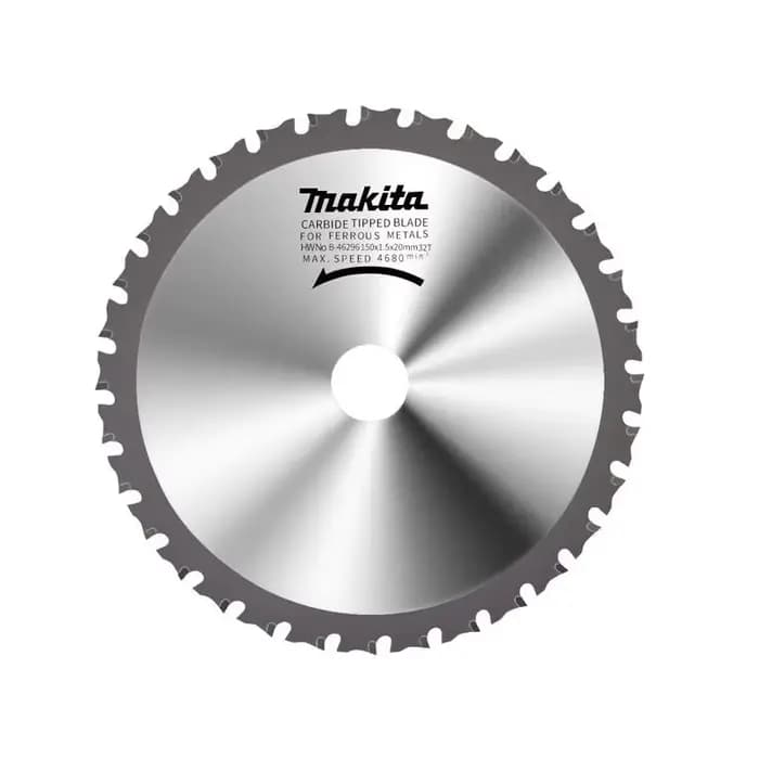 Lame de scie à métaux originale Makita B-46296, 150x20x32T, coupe rapide et lisse, accessoires pour outils de scie circulaire