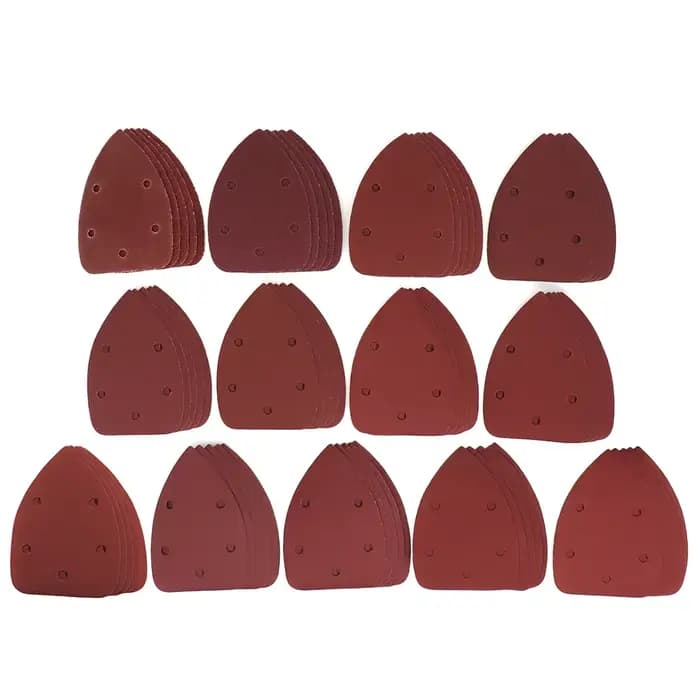 Abrasifs auto-adhésifs pour ponceuse triangulaire