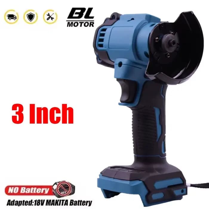 Fit Makita 18V batterie 3 pouces Mini meuleuse d'angle Machine de découpe électrique sans fil meulage polissage coupe outils électriques