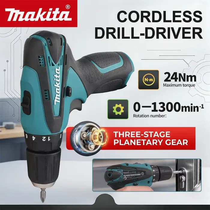 Perceuse-visseuse sans fil Makita DF330D 10