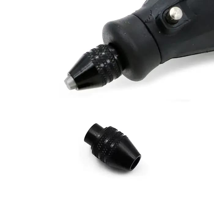 Mandrin JIGONG pour outils M7x0.75 M8x0.75, mini-mandrin universel de meulage, pince de serrage réglable 0.3 x 3.2 mm pour meuleuse électrique