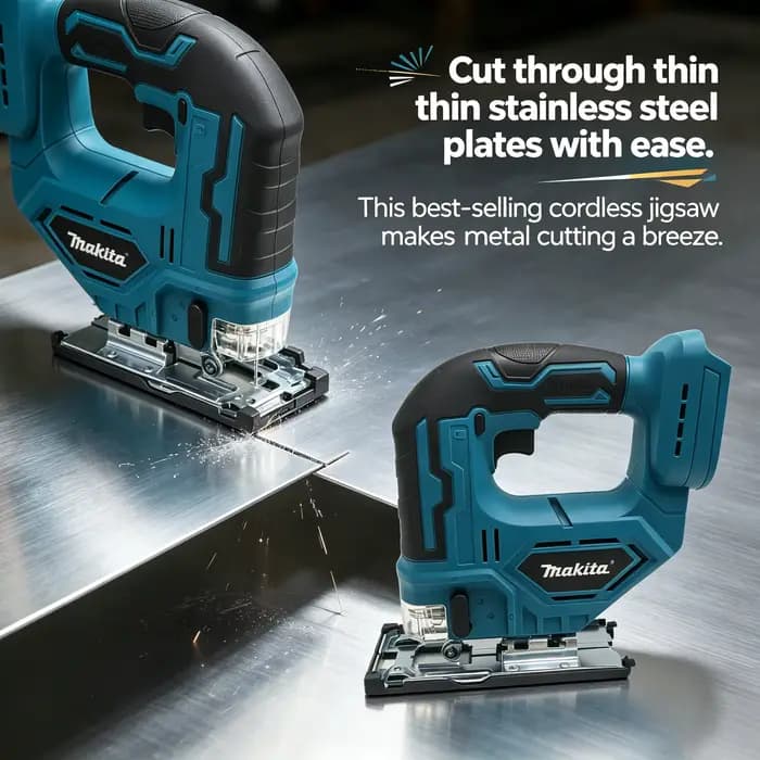 Scie sauteuse électrique sans fil Makita DJV182Z