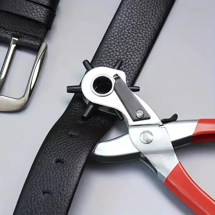 Pince à poinçonner multifonctionnelle pour sangles et cuir