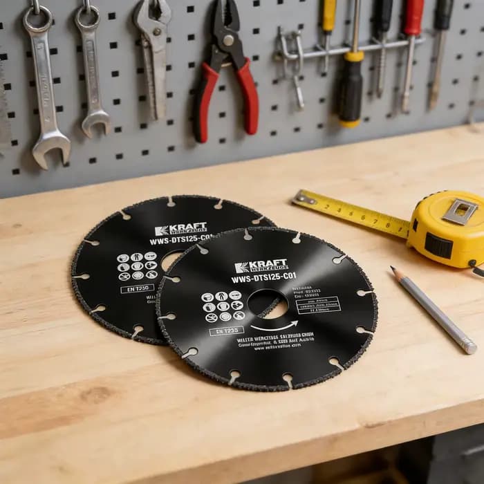 Disque de coupe universel pour meuleuse d'angle de 125 mm