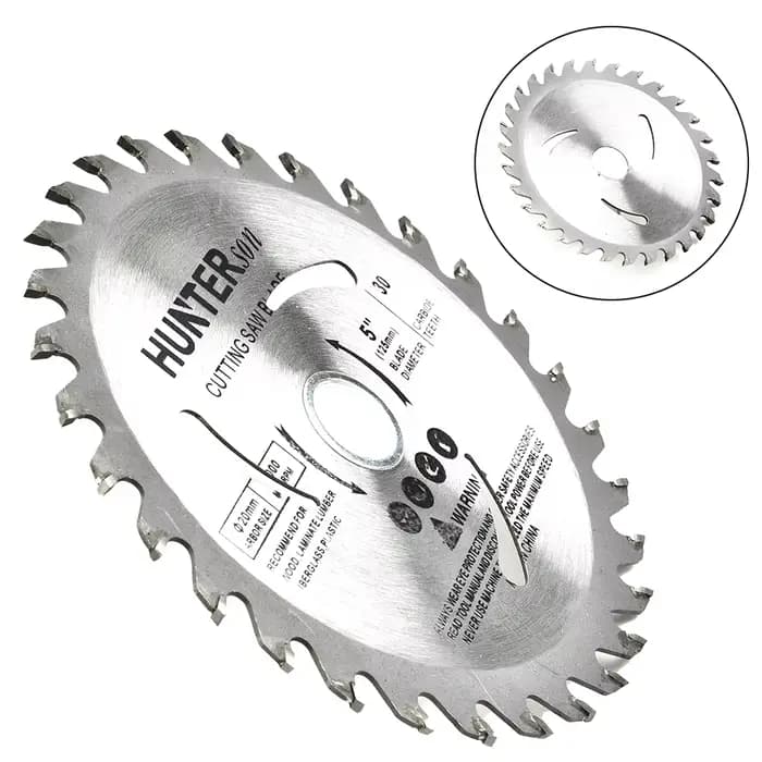 5 "125mm lame de scie circulaire disque de coupe du bois 30 dents 20mm alésage