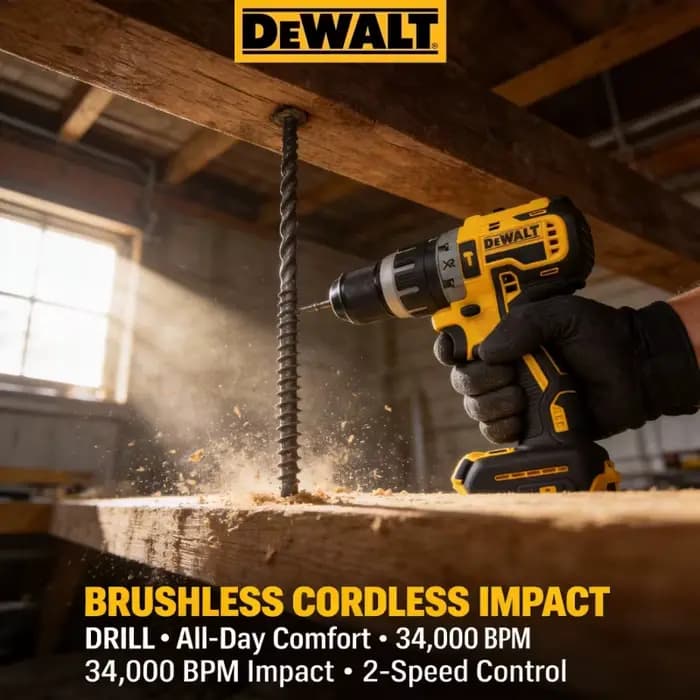Perceuse à percussion sans fil Dewalt DCD796