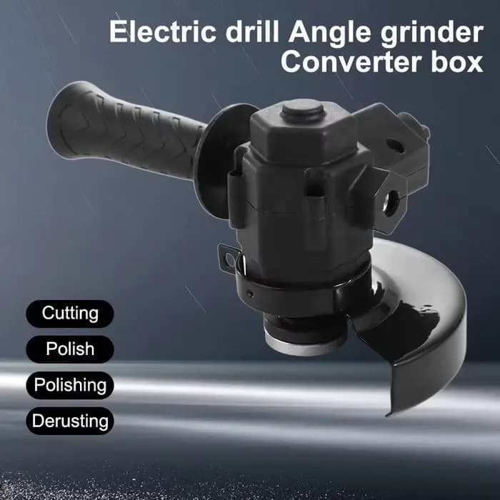 Kit de conversion durable pour meuleuse d'angle : Tête de découpe et de polissage pour perceuse électrique