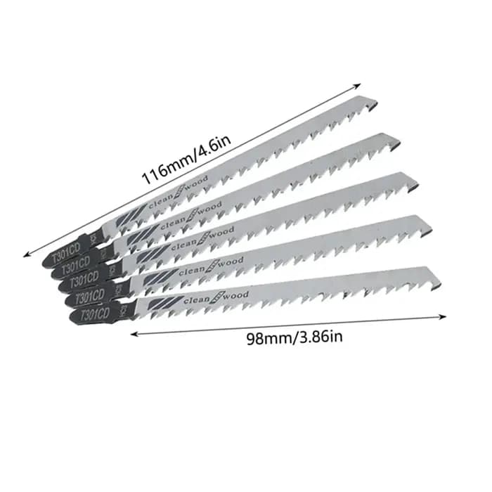 Lames de scie sauteuse de 4.56 pouces