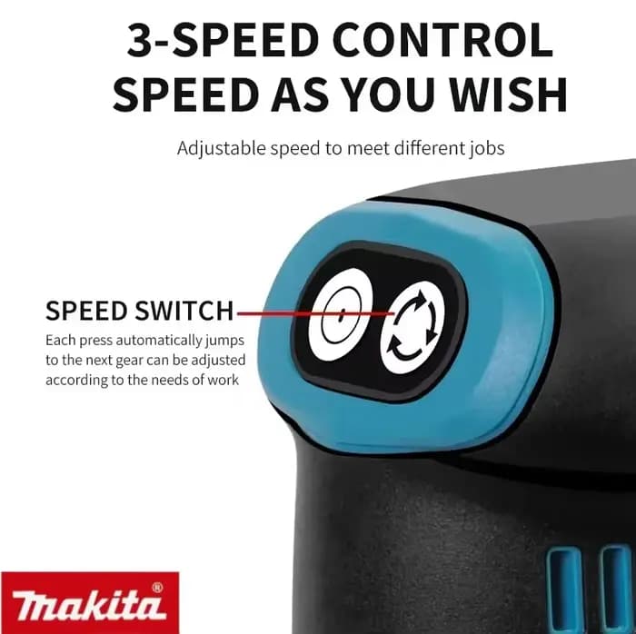 Ponceuse orbitale aléatoire sans fil Makita DBO180Z rechargeable