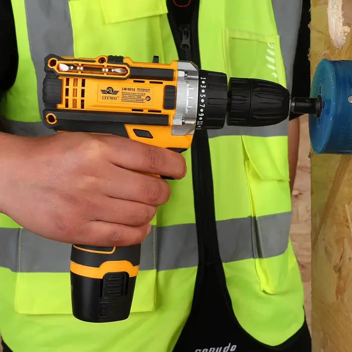 LYUWO12V perceuse électrique sans fil tournevis