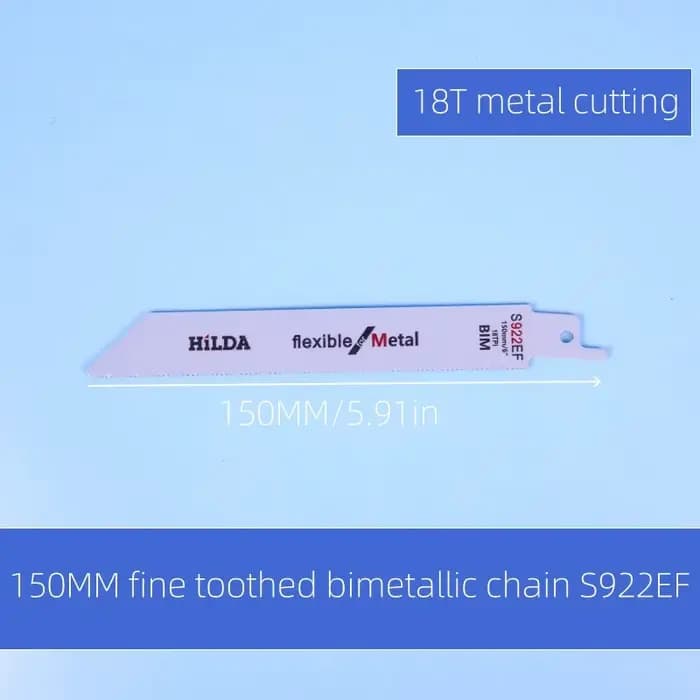Lames de scie sauteuse métalliques robustes