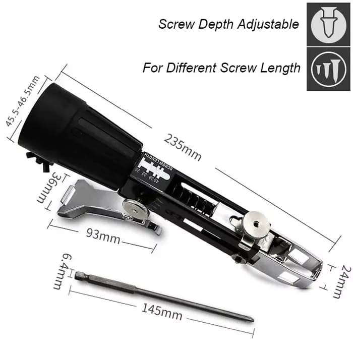 Adaptateur de perceuse électrique sans fil