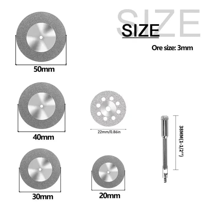 Disque de coupe diamant 20/22/30/40/50mm