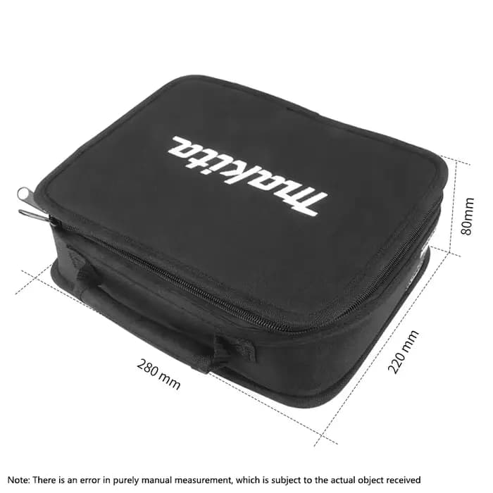 Makita 832393-5 sac à outils léger Compact grande capacité de rangement robuste sac