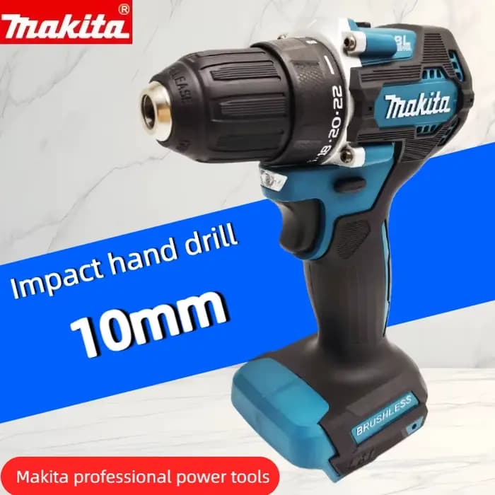 Perceuse à percussion sans fil Makita DDF487 10 mm 18 V
