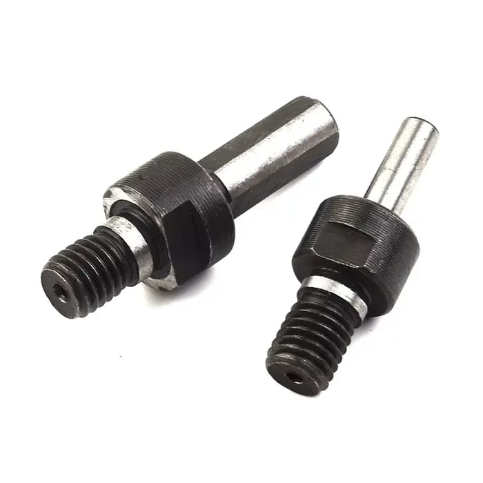 8 pièces/ensemble 6mm + 10mm bricolage perceuse électrique meuleuse d'angle Variable adaptateur convertisseur Kit