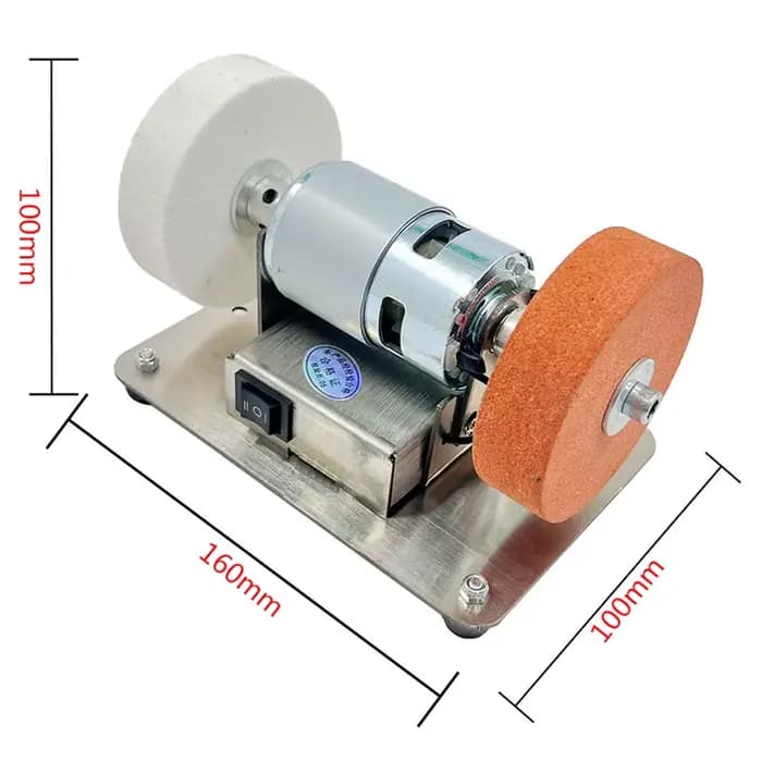 100W Double meuleuse Machine artefact Table