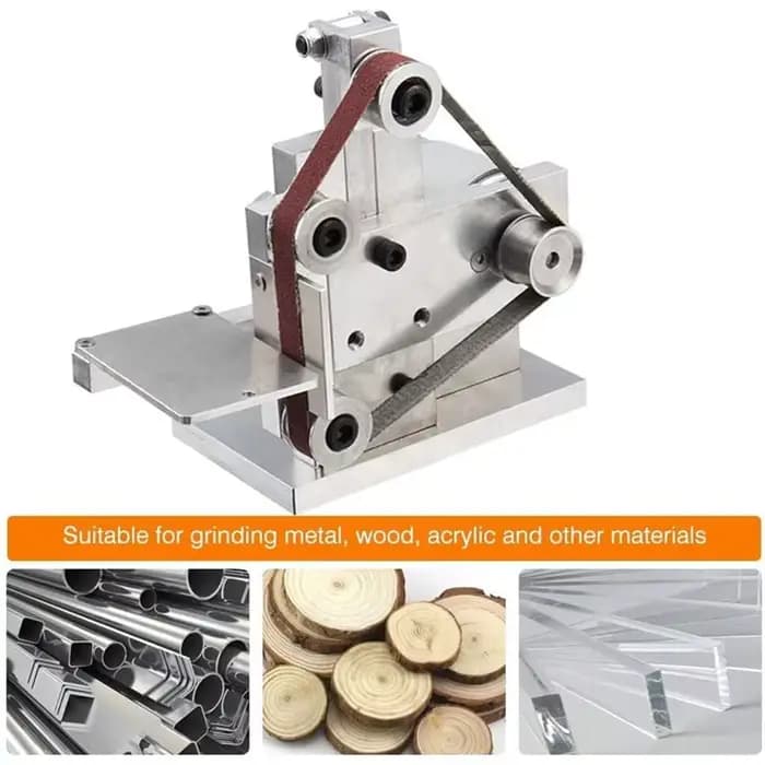 Mini ponceuse à bande A69EDIY avec 10 bandes abrasives, affûteur de couteaux Knifeapex, ponceuse à bande, prise US