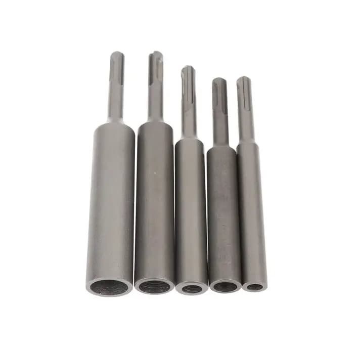 Poinçon de mise à la terre robuste en acier trempé pour tiges de 8/10/12/16/20 mm, compatible avec les outils électriques rotatifs, les marteaux perforateurs et les perceuses à percussion