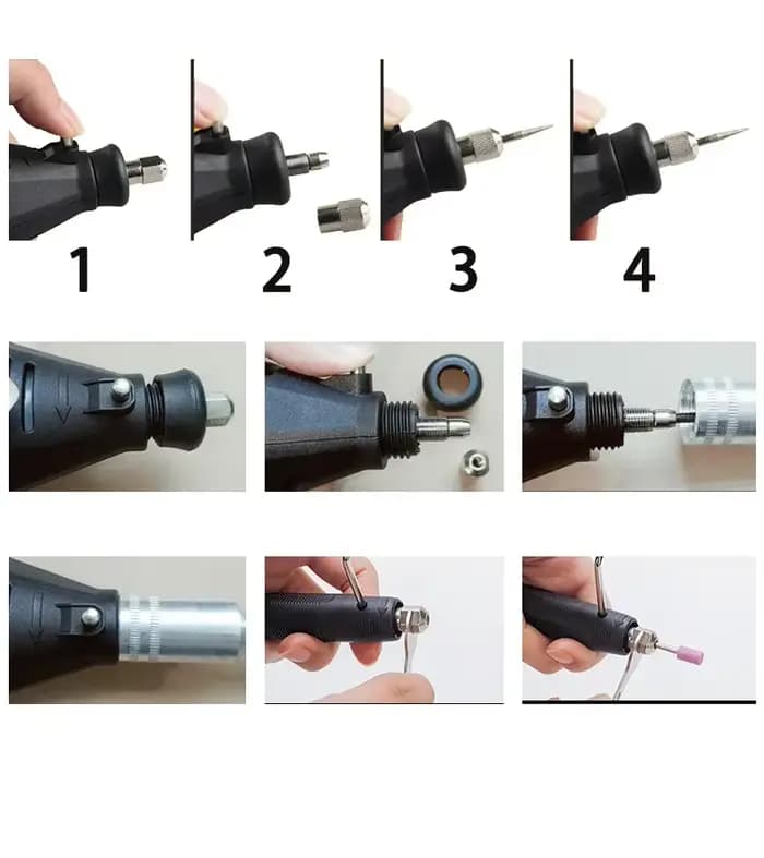 220V Polisseuse et perceuse
