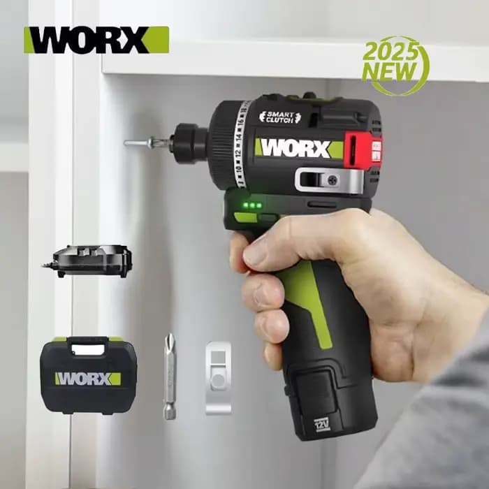 WORX WU139 tournevis sans brosse perceuse sans fil Portable 50N.m 1/4 pouces