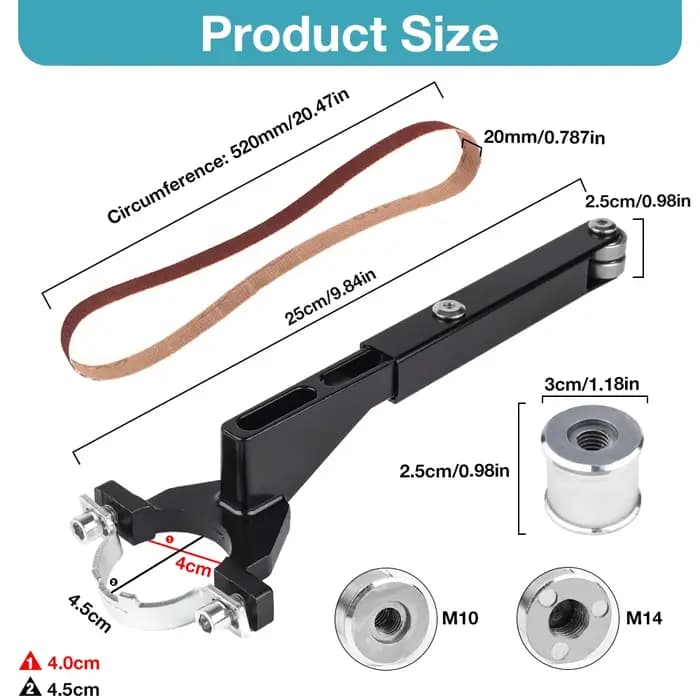 Bande abrasive professionnelle P60/P100