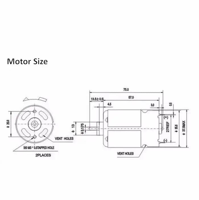 Moteur DC 12 dents 1607022587 Remplacement pour perceuse sans fil BOSCH