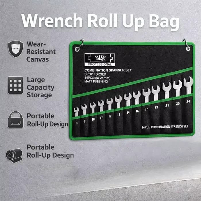 Organisateur d'outils à 14 poches