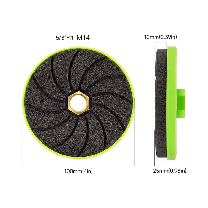 LOZLIN 3 disques diamantés de 4 pouces pour meulage