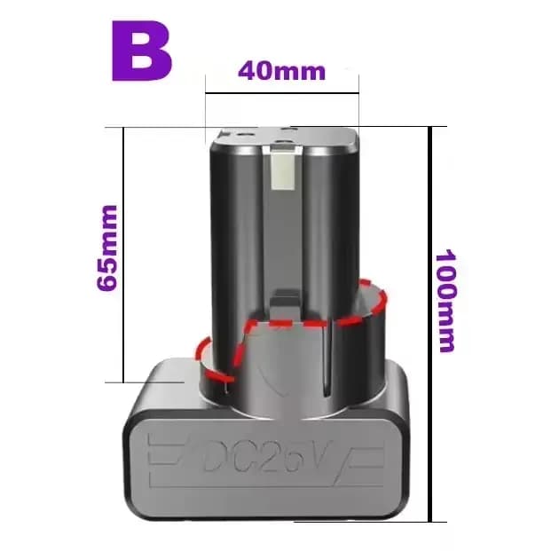 100% nouveau 25V tournevis électrique batterie perceuse sans fil