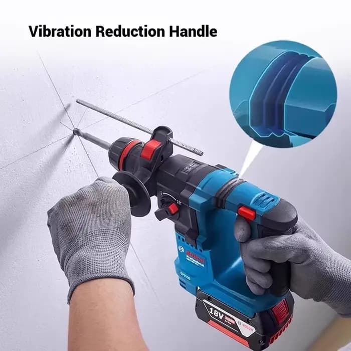 ‌ Marteau perforateur rotatif sans fil léger Bosch GBH 18V-18 GBH 18V-18 X, outil électrique 2-en-1 pour percer le béton